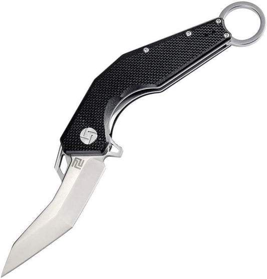 Artisan Cobra Linerlock Black D2 1811P-BKF by Artisan