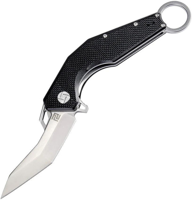 Artisan Cobra Linerlock Black D2 1811P-BKF by Artisan
