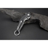 Artisan Cobra Linerlock Knife D2 Blade Textured Black G10 Handle EDC And Outdoor Ready For Everyday Carry Enthusiasts by Artisan
