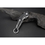 Artisan Cobra Linerlock Knife D2 Blade Textured Black G10 Handle EDC And Outdoor Ready For Everyday Carry Enthusiasts by Artisan