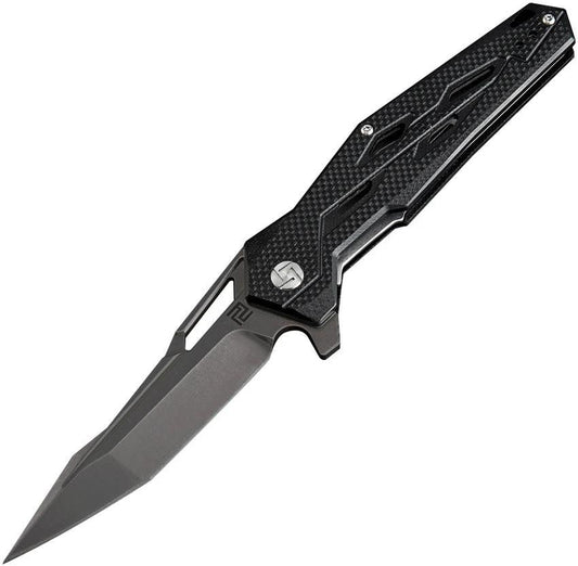 Artisan Bomardier Linerlock Black D2 1812P-BBK by Artisan