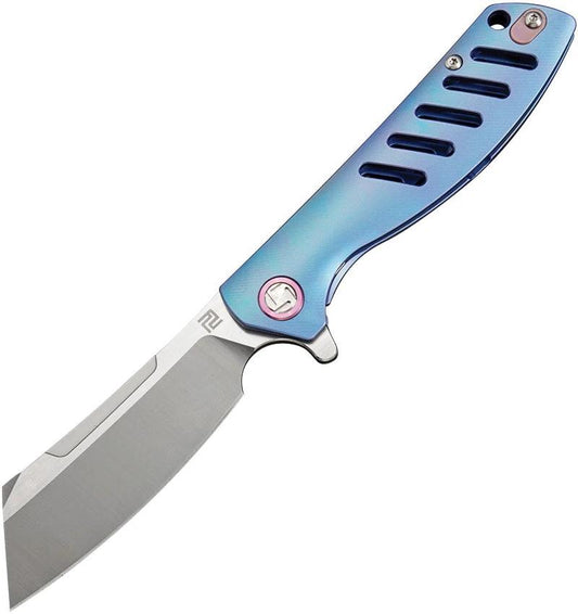 Artisan Tomahawk Framelock Blue M390 1815GS-BUM by Artisan