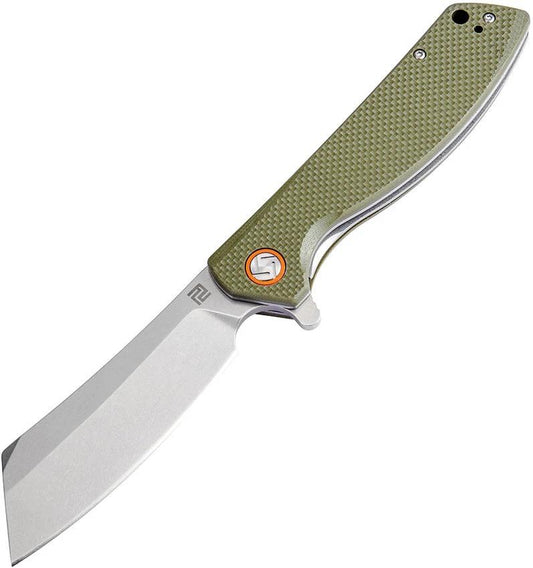 Artisan Tomahawk Linerlock Green 1815P-GNF by Artisan