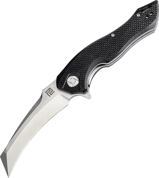 Artisan Eagle Linerlock Black D2 1816P-BKF by Artisan
