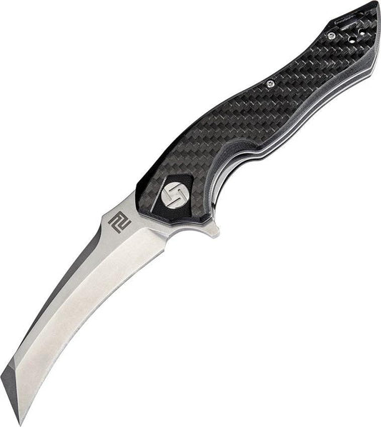 Artisan Eagle Linerlock CF D2 1816P-CF by Artisan