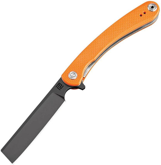 Artisan Sm Orthodox Linerlock D2 Org 1817PS-BOEF by Artisan