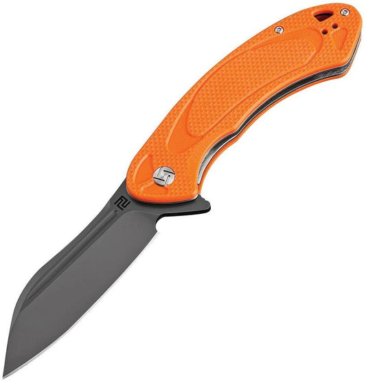 Artisan Eterno Linerlock D2 Orange 1818P-BOEF by Artisan