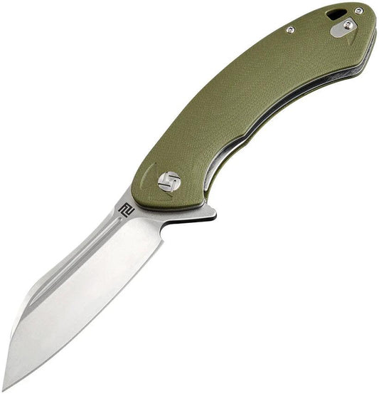Artisan Eterno Linerlock Green D2 1818P-GNC by Artisan