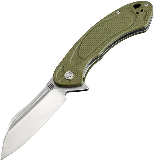 Artisan Eterno Linerlock Green D2 1818P-GNF by Artisan