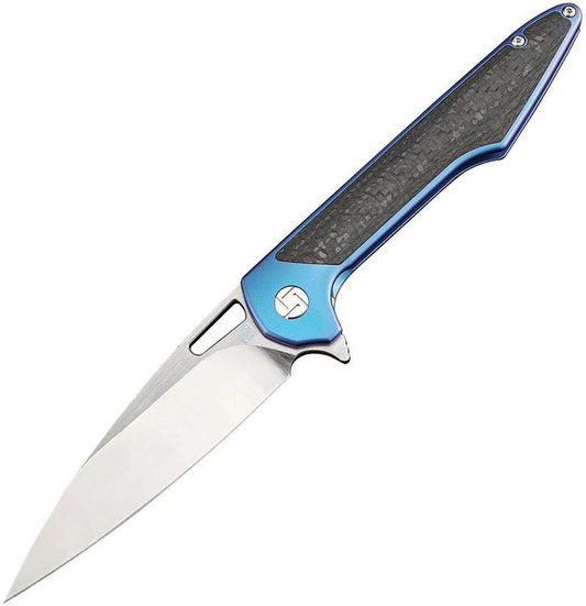 Artisan Archaeo Framelock Blue M390 1821G-BUM by Artisan