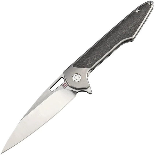 Artisan Archaeo Framelock Gray M390 1821G-GYM by Artisan
