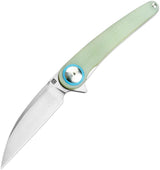 Artisan Cazador Linerlock Jade 1848P-NTG by Artisan