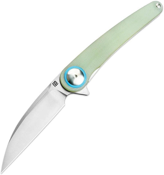 Artisan Cazador Linerlock Jade 1848P-NTG by Artisan