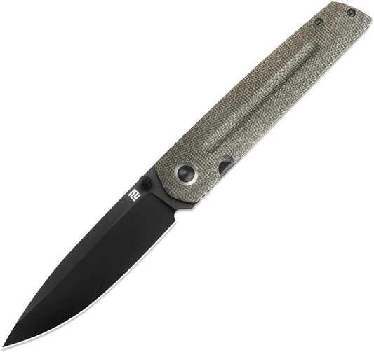 Artisan Sirius Linerlock Green Mic 1849P-BODG by Artisan