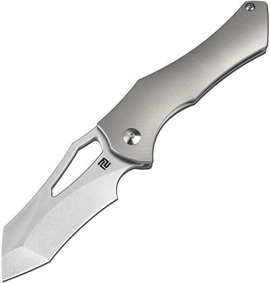Artisan Baskin Framelock Titanium 1853G-GY by Artisan