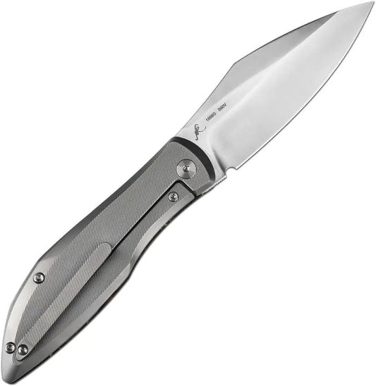 Artisan Weyden Framelock Gold Flake Folding Knife 3.25in S90V Blade for Premium Knife Enthusiasts by Artisan
