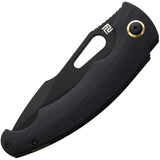 Artisan Xcellerator Linerlock Micarta Folding Knife 1860P-BMBK For EDC Enthusiasts by Artisan