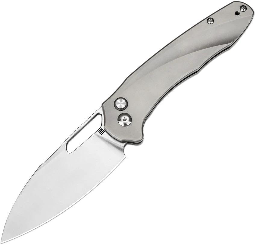 Artisan Ornis Button Lock Ti 1865G-GY by Artisan