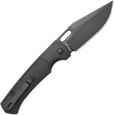 Artisan Revel Button Lock Folding Knife Black FRN Handle 4.5in Closed Ideal For EDC Enthusiasts by Artisan