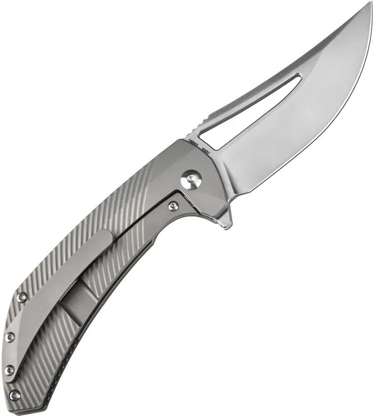 Artisan Banjaara Framelock Knife Premium S90V Titanium 3.5in Clip Point For EDC Enthusiasts by Artisan