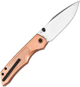 Artisan Wizard Button Lock Premium S90V Copper 1870GCO Folding Knife For Collectors And EDC Enthusiasts by Artisan