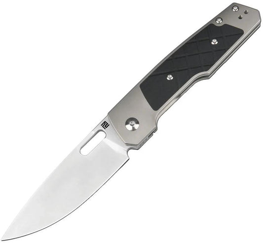 Artisan Gambit Pawn Framelock Blk G10 1874G-BK by Artisan