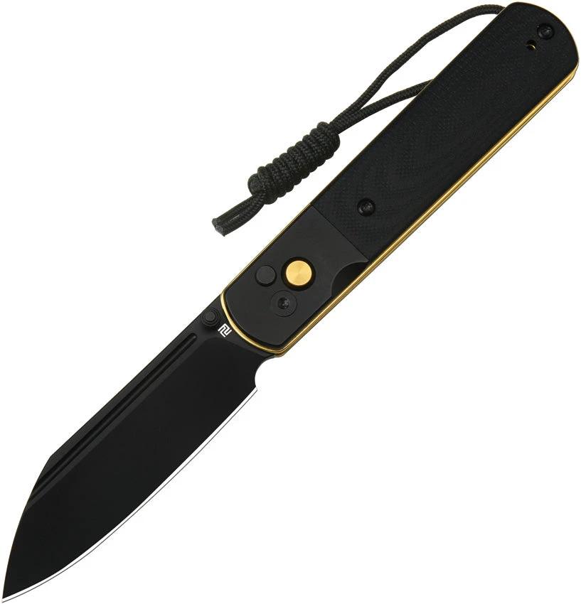 Artisan Holm Button Lock PVD 1875P-BG by Artisan