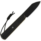 Artisan Holm Button Lock Knife 1875PBG Wharncliffe Edge for EDC Enthusiasts Stealth Black PVD Finish by Artisan