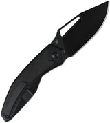 Artisan Fragarach Framelock Titanium Fat EDC Knife For Collectors With S90V Blade And Stealthy Finish by Artisan