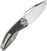 Artisan Fragarach Framelock Knife Gray 1879GGY Premium S90V Blade Titanium Frame For EDC Enthusiasts by Artisan