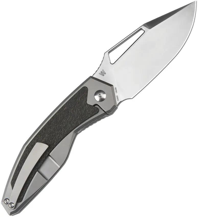 Artisan Fragarach Framelock Knife Gray 1879GGY Premium S90V Blade Titanium Frame For EDC Enthusiasts by Artisan