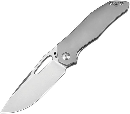 Artisan Keras Framelock Gray 1880G-GY by Artisan