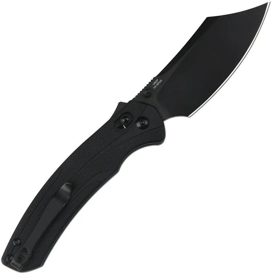 Artisan Simoon Recoil Lock V2 Black Bowie Knife With AR RPM9 Blade G10 Handle For Premium EDC Enthusiasts by Artisan