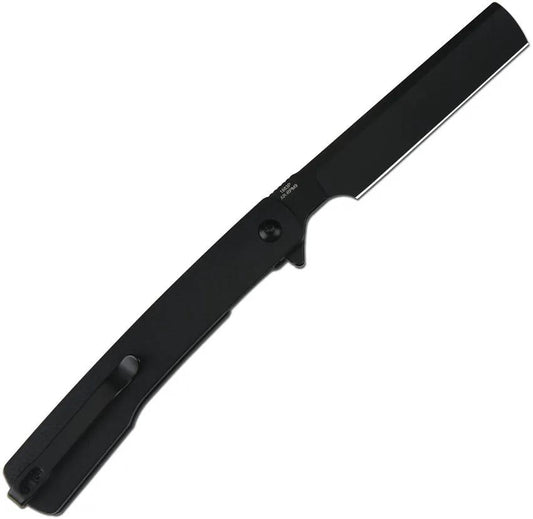 Artisan Orthodox Linerlock Knife Black 3.5-Inch Blade For EDC Enthusiasts - Compact, Sleek, Reliable by Artisan