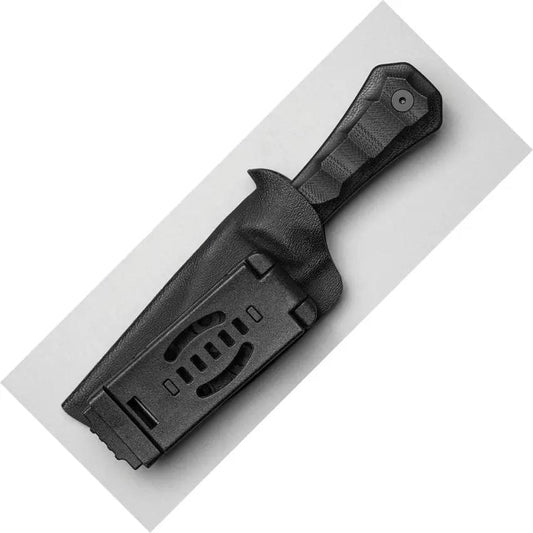 Auxiliary Manufacturing Deadhead Pocket Bowie Knife For Outdoorsmen 3in Premium Blade G10 Handle Kydex Sheath by Auxiliary Manufacturing