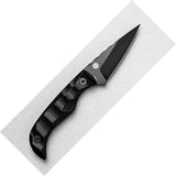 Auxiliary Manufacturing Karl Jr Deadhead Fixed Blade Knife Rugged Pro Grade Outdoorsmen 7 Inch Black PVD Blade G10 by Auxiliary Manufacturing