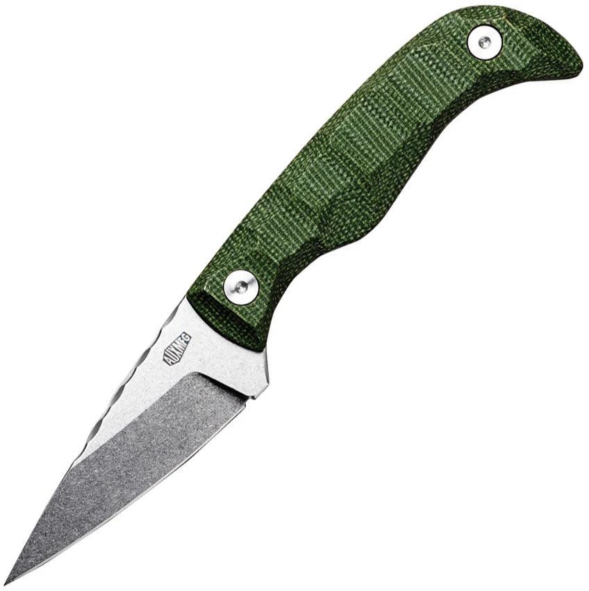 Auxiliary Manufacturing Karl Jr Deadhead Fixed Blade AUX-003MGN by Auxiliary Manufacturing