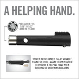 Real Avid Armorer's Master Hammer Precision Gunsmith Tool With Magnetic Pin Starter And Interchangeable Heads by Real Avid