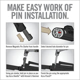 Real Avid Armorer's Master Hammer Precision Gunsmith Tool With Magnetic Pin Starter And Interchangeable Heads by Real Avid