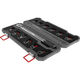 Real Avid Master-Fit AR-15 Crowfoot Wrench Set 13-Piece With 1/2-Inch Torque Wrench For Shooters And Gunsmiths by Real Avid