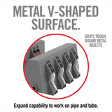 Real Avid SMART-JAWS Tube-Fit Sleeves AVSFJPF For Machinists Secure Non-Marring Grip On Cylindrical Workpieces by Real Avid