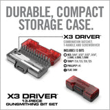 Real Avid X3 Driver 13-Piece Bit Set AVX3GBS13 by Real Avid