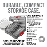 Real Avid X3 Driver 52-Piece Set AVX3SGBS52 by Real Avid
