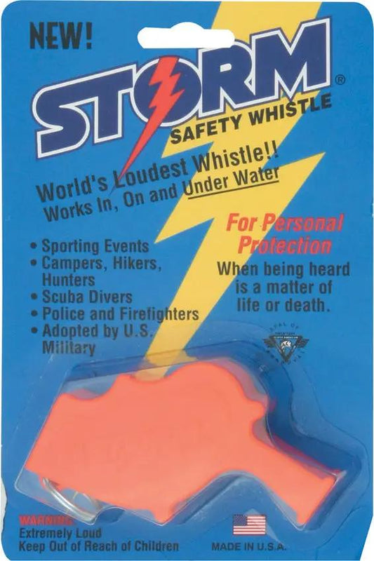 All Weather Safety Whistle Ultraloud Waterproof Durable Thermoplastic With Keyring For Hikers Campers Hunters by All Weather Safety Whistle