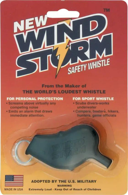All Weather Safety Whistle 203 Ultra Loud Wind Storm Emergency Whistle With Keyring For Outdoors by All Weather Safety Whistle