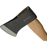 India Made Camp Axe AX-6800 - 16 Inch Overall With 5.75 Inch Black Coated 1045 Carbon Steel Head And Red Non Slip Grip by India Made