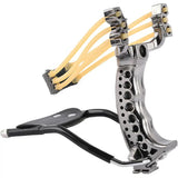 Mavik Gear Tactical Slingshot - Ergonomic Aluminum Frame With High Tension Rubber Bands For Ambidextrous Use by Mavik Gear