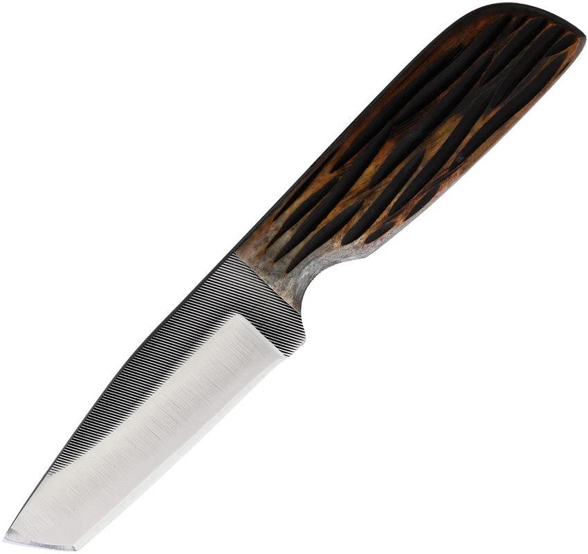 Anza Fixed Blade Amber Bone JWKR1 AJB by Anza