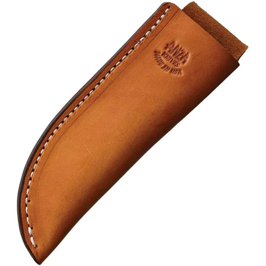 Anza Fixed Blade Knife JWKR1 Micarta Tanto Full Tang 3.5in Blade With Leather Sheath For Outdoors Enthusiasts by Anza