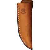 Anza Fixed Blade Knife Micarta WKR1 M Tanto 2.63 Inch Blade Full Tang Leather Sheath For Outdoor Survivalists by Anza